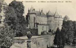 89 - Yonne - Chastellux - Lee Château - Vue D'ensemble - 7227 - Autres & Non Classés