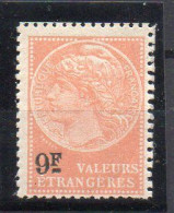 !!! FISCAUX, VALEURS ETRANGERES  N°34 NEUF* - Timbres