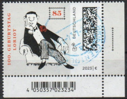 Deutschland 2023. Loriot, Marke Aus Bogen, Mi 3795 Gestempelt - Used Stamps