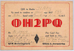 Ad9281 - SWEDEN - RADIO FREQUENCY CARD - 1949 - Radio