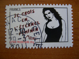 France Obl   N° 543  Cachet Rond Noir - Gebraucht