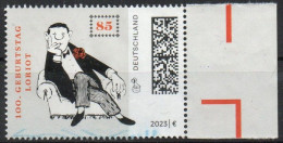 Deutschland 2023. Loriot, Marke Aus Block, Mi 3795 Gestempelt - Used Stamps