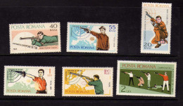 Roumanie - 1965 -. Championnat Europeen  De Tir Sportif - Neufs** - MNH  - - Unused Stamps