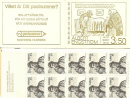 Sweden 1969 Albert Engström  Mi 636- In Booklet. MNH(**) - Ungebraucht