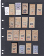 AFFICHES  ,,, Lot De 18 Exemplaires - Stamps