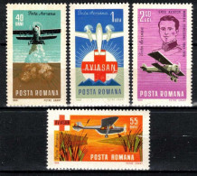 ** Roumanie 1968 Mi 2662-5 (Yv PA 214-7), (MNH)** - Unused Stamps