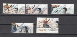 Nederland 2009 Nvph Nr 2664 - 2668, Mi Nr 2680 - 2684; Sport, Turnen, Wielrennen, Zwemmen, Tennis - Used Stamps