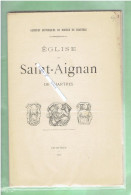 1897 CHARTRES EGLISE DE SAINT AIGNAN DE CHARTRES EURE ET LOIR - Centre - Val De Loire