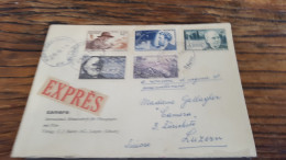 REF A2354  FRANCE OBLITERE COURRIERS EXPRESS FRANCE VERS ETRANGER BLOC - Sammlungen