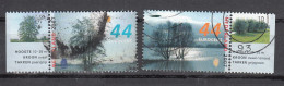 Nederland 2007 Nvph Nr 2528 + 2529 , Mi Nr 2529 + 2530 , Bomen In De Winter , Els + Wilg - Used Stamps