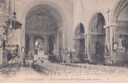 83 / LE BEAUSSET / VUE INTERIEURE DE L EGLISE / COTE DROIT - Le Beausset