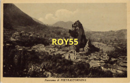 Campania-avellino-pietrastornina Panorama Di Pietrastornina Veduta Case Paese Anni 40 50 (f.piccolo) - Autres & Non Classés