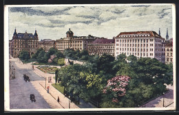 AK Wien, Kartographisches Institut Und Schmidtplatz  - Sonstige & Ohne Zuordnung