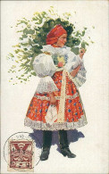 CZECH REPUBLIC - NATIONAL COSTUMES - STAMP - 1910s (18333) - Tschechische Republik