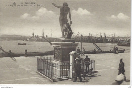 83  - TOULON ( Var )  - Le Genie De La Mer Et Le Port - Toulon