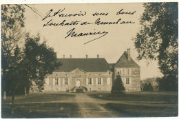 FONTENAY LE COMTE - Carte Photo , Château De La Beaugissière - Fontenay Le Comte