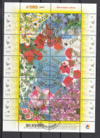 Nederland 2007 Nr 2500 - 2509, Mi Nr 2498 - 2507, Bloemen, Flowers, Compleet Incl., 2 X 0,88, Sheet - Gebruikt