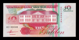 Surinam Suriname 10 Gulden 1991 Pick 137a Sc Unc - Surinam