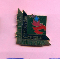 Superbe Pins Jeux Oympiques Usa Atlanta 1996 Athens 1896 Ab222 - Jeux Olympiques