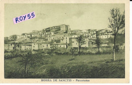 Campania-avellino-morra De Sanctis Panorama Veduta Case Paese Gia' Morra Irpina Fine Anni 40 (f.picc./v.retro) - Sonstige & Ohne Zuordnung