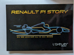 CP - Renault Formule 1 L'atelier Renault F1story 2006 - Grand Prix / F1