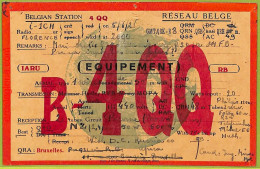 Af5211 - BELGIUM Belgique - RADIO CARD - Bruxelles - 1926 - Radio