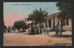 Tunisie - 214 - BIZERTE - 61° Chars De Combat ( Colorisée) - Materiale