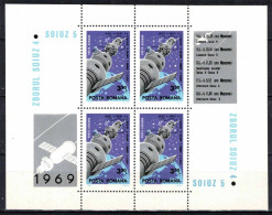 ** Roumanie 1969 Mi 2762 - Bl.71 (Yv BF 72), (MNH)** - Ungebraucht