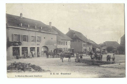 32446 - Grandcour  La Poste Les Chevaux à La Fontaine Attelage - Sonstige & Ohne Zuordnung