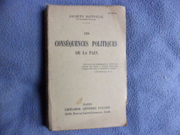 Conséquences Politiques De La Paix - Geschiedenis