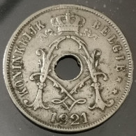 Monnaie Belgique - 1921 - 25 Centimes - Albert Ier - Type Michaux En Français - 25 Cents