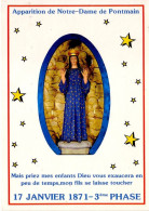 Pontmain Notre Dame Apparition , Timbrée En 1992 - Pontmain