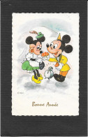 WALT DISNEY - Mignonnette MICKEY Et MINNIE - 10,50 X 7 Cm - Sonstige & Ohne Zuordnung