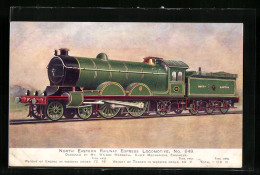 Pc North Eastern Railway Express Locomotive No. 649  - Treinen