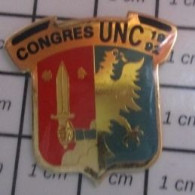 3617  Pin's Pins / Beau Et Rare / ASSOCIATIONS / ANCIENS COMBATTANTS CONGRES UNC 1992 - Vereinswesen