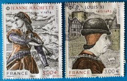 France 2021 : Les Grandes Heures De L'Histoire De France N° 5540 à 5541 Oblitéré - Used Stamps