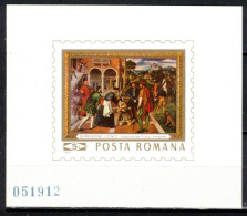 ** Roumanie 1969 Mi 2782 - Bl.73 (Yv BF 75), (MNH)** Toujours Sans Gomme - Unused Stamps