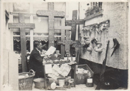 Mechelen Waelhem " Oude Foto - Kruisen Van Gesneuvelden Aan Fort Van Waelhem - 1919 - Mechelen