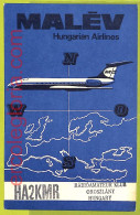 Af5771 - Radio CARD - Hungarian Airlines Aviation AIRPLANES - Radio
