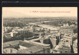 Postal Murcia, Vista Panoramique Desde La Torre De La Catedral  - Murcia