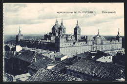 Postal El Escorial, Monasterio, Vista General  - Madrid