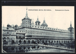 Postal El Escorial, Monasterio De El Escorial, Estanque De La Huerta  - Madrid