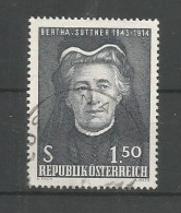 Austria - Oostenrijk 1965 Bertha Von Suttner Y.T. 1035 (0) - Usados