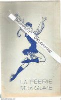 XW // Vintage French Old Program // Rare Programme Féerie Sur Glace 1959 // Alger Algérie Carrington Schwarz - Programmes