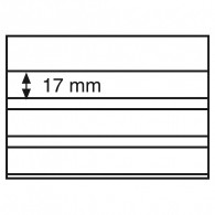 Leuchtturm Steckkarten Mit 3 Streifen Und Schutzblatt, 148 X 105 Mm (100er Pack) 341464 Neu ( - Etichette