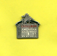 Rare Pins Chevignon American Country Ab319 - Trademarks