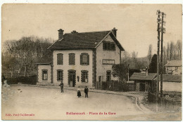 BALLENCOURT - Place De La Gare - Autres & Non Classés