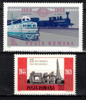 ** Roumanie 1969 Mi 2802-3 (Yv 2495-6), (MNH)** - Neufs