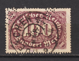 MiNr. 247 I Gestempelt, Perfins: ALLIANZ  (0388) - Used Stamps