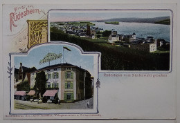 Germany / Rüdesheim / Hotel Belle-Vue / 1907 - Ruedesheim A. Rh.